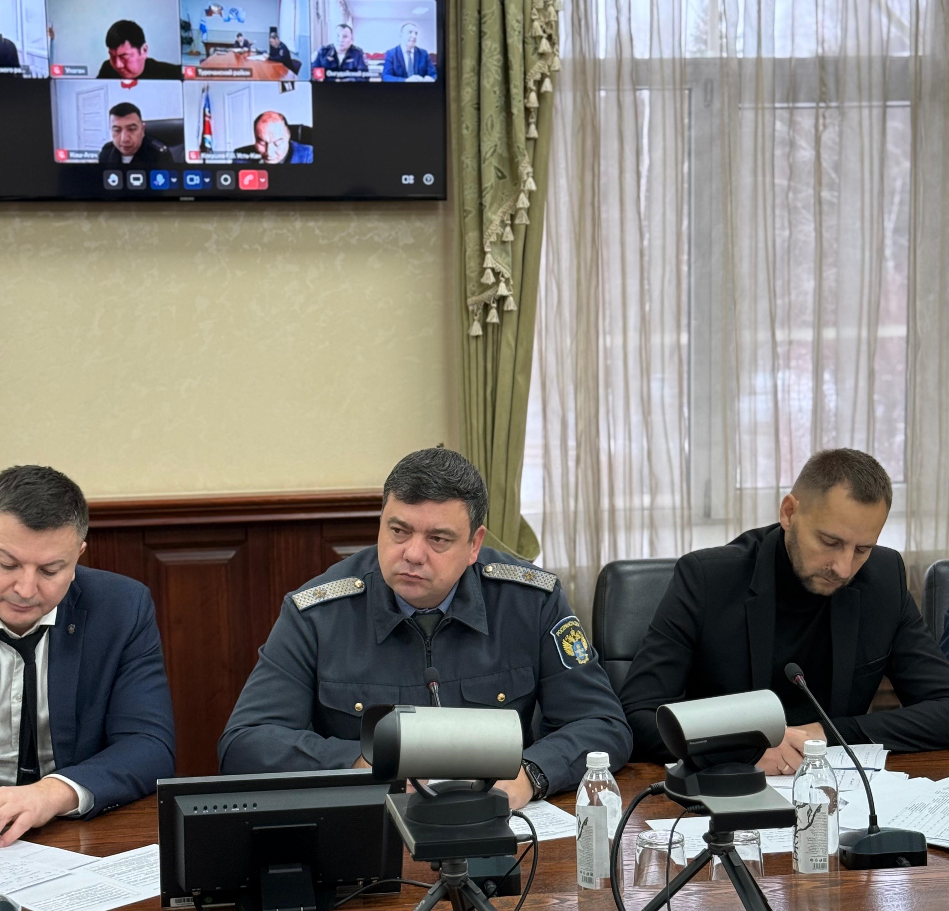 Заседание Правительственной комиссии Республики Алтай по обеспечению безопасности дорожного движения